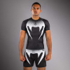 Funkční triko - rashguard Venum No Gi - krátké rukávy - Black/White Velikost: XL