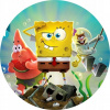 CUKROVÁ TLAČ jedlý obrázok na tortu Cukrová hmota SPONGEBOB PATRYK SKALMAR 53
