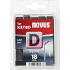 NOVUS Spona D typ 53F, šírka 11,3 mm Variant: 18 mm, 600 ks 042-0650