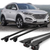 Runner R1D Black - nosič pre HYUNDAI Tucson, 2015-20 / Integrované strešné lyžiny