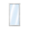 Balkónové dvere plastové jednokrídlové RC2 VSG ARON Basic biele 900 x 2000 mm DIN pravé