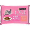 Purina One Junior losos 4 x 85 g