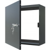 Obalová skrinka Rozvádzač kovová 30x30x14 cm čierna na omietku Stalflex