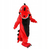 Detská kombinéza - Pyžamy oblek Dragon Dinosaur Tail Red 122 (Zimné kombinézy s kapucňou po dobu 0-18 mesiacov)