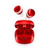 MUSICSOUND Bezdrôtové slúchadlá do uší TWS Music Sound FLOW, červené