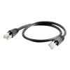 C2G Cat6a Booted Shielded (STP) Network Patch Cable - Patch kabel - RJ-45 (M) do RJ-45 (M) - 3 m - 89918