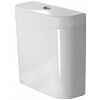 Duravit Happy D.2 - Splachovacia nádrž, 40x16 cm, pripojenie dole vľavo, s WonderGliss, alpská biela 09341000851