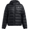 Under Armour Women's Legend Hooded Down Jacket Black 14 (L)