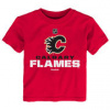 Calgary Flames detské tričko NHL Clean Cut red