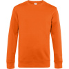 B&C Mikina KING Crew Neck, pánská COT01U01Kx3700-pure orange XS Oranžová pure