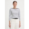United Colors of Benetton Tričko s dlhým rukávom dámske bavlnené 339PD10C4 biela L