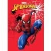FARO Fleece deka Spiderman red Polyester, 100/140 cm