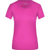 James & Nicholson Tričko JN 357, sportovní, žerzejové, krátký rukáv, dámské COT02035704805-pink 2XL Růžová