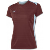 Joma Dámske tréningové tričko CAMPUS II WOMEN SHIRT RUBY-SKY BLUE S/S Veľkosť: 2XS