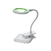Lupa stolná guľatá malá 3+12diop. LED (36x) USB 5V, 2W