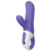 Satisfyer Magic Bunny - vodotesný vibrátor s klitorisom (modrý)