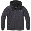 Brandit Luke Windbreaker bunda Čierna Čierna XL