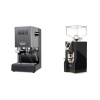 Gaggia New Classic EVO, grey + Eureka Mignon Turbo, CR black