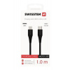 Swissten 71506511 datový USB-C amp; MICRO USB, 1m, černý