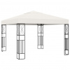 vidaXL Altánok 3x3 m, krémový, látka - Krémová - 118306-64987