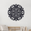 drevo zivota Drevená mandala na stenu OTVORENÉ SRDCE Farebný vzor: Čierna, Priemer: 80