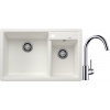 Súprava granitový drez Blanco Legra 8 526226, kuchynská batéria Blanco Mida 517742