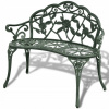 Záhradná lavica, lavička - Záhradná lavička VidaXL 100 cm liaty hliník (Vidaxl Garden Bench, 100 cm, liate hliník,)