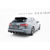 Maxton Design boční difuzory pod zadní nárazník ver.3 pro Audi S6 C7 FL, černý lesklý plast ABS, Sedan / Avant SLEVA 5%