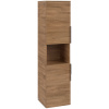 Villeroy & Boch Architectura - Vysoká skrinka 1400x350 mm, pánty vľavo, Oak Kansas B89700RH