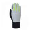 Rukavice BRIGHT GLOVES 2.0, OXFORD (čierna/reflexná/žltá fluo) M