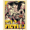 ZUTY Maľovanie podľa čísel - PULP FICTION Rámovanie: vypnuté plátno na rám, Rozmer: 80x100 cm