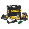 DeWalt DCE088D1G18 zelený krížový laser 12/18V 1x 2,0Ah aku