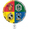 Papieren Partybordjes 23 cm, 8 ks, Harry Potter - Procos