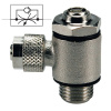 API Škrtiaci ventil na odfuku 8/6 mm - G1/4