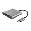 Replikátor portov Trust Dalyx 3-in-1 USB-C Adapter (23772)