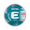 Extol industrial Kotouč diamantový řezný, turbo Grind Cut, suché i mokré řezání, O 230x22,2x2,6mm