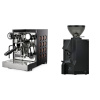 Rocket Espresso Appartamento TCA, black/copper + Eureka Mignon Manuale, BL black
