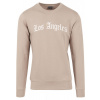 Los Angeles Wording Crewneck - darksand M