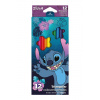 Colorino pastelky trojhranné Stitch, 12 farieb