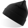 Atlantis Headwear Čepice Pier-S, pletená COT33025200299-black Černá UNI
