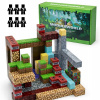 Magnetické kocky, sada 220 dielikov, plastové, pre deti od 4 rokov, Minecraft