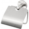 SAPHO X-STEEL držiak toaletného papiera s krytom, brúsená nerez (104112015) XS701