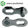 Reťazový krúžok KMC 9 speed EPT surface, sivý, balenie 2 ks 23604