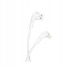 Kábel Maxlife USB - Apple Lightning 1 m biely