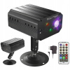 LED SCÉNICKÉ SVETLÁ DISKOTÉKOVÝ LASEROVÝ PROJEKTOR LED RGB DISCO + DIAĽKOVÝ OVLÁDAČ