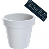 Prosperplast LEXO ROUND Kvetináč rozmerný 60 cm bielý DLR600