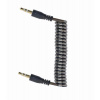 Gembird kábel 3.5 mm jack stereo audio, točený, 1.8 m CCA-405-6