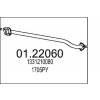 Výfukové potrubie MTS 01.22060