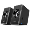 Genius repro SP-U125, přenosné Reproduktory, 2.0, 3W, USB napájení, 3,5mm jack, šedo-černé