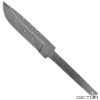 Čepel na výrobu nože 719739 - Stick Tang Blade Blank, Ladder Damascus, Large